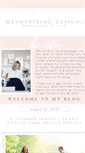 Mobile Screenshot of blog.mesmerizingmoments.com
